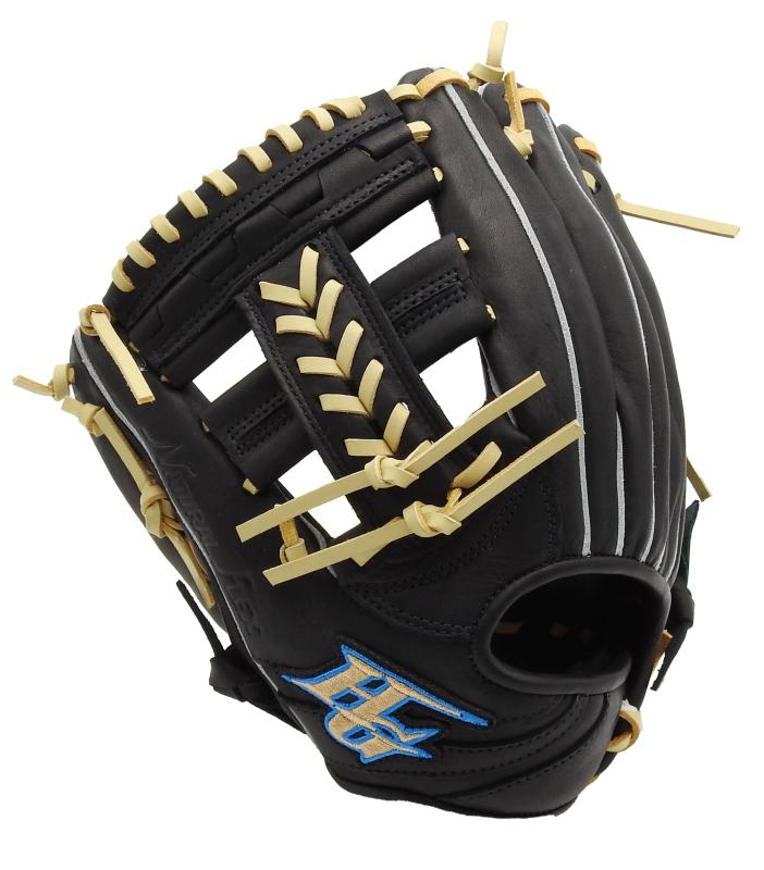 HI-GOLD ハイゴールド 少年軟式用グラブ ROOKIESシリーズ RKG-8111 ブラック RH 左投 S-M(1~3年生)