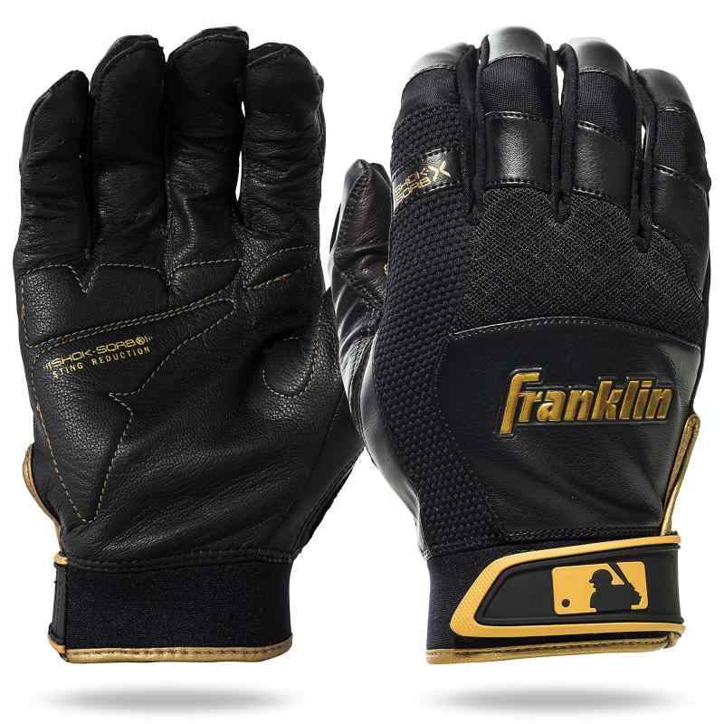 Franklin Sports MLB Shok-Sorb X 野球バッティンググローブ