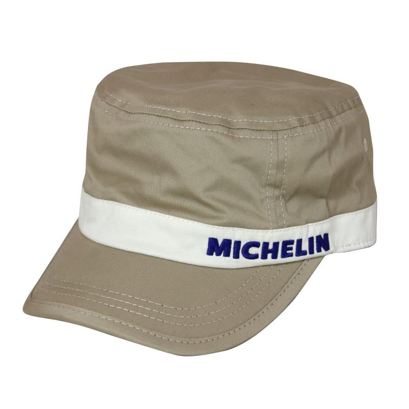 ミシュラン (Michelin) ワークキャップ (Workcap) ツイル (Twill) 頭まわり58cm ベージュ×ホワイト 281426