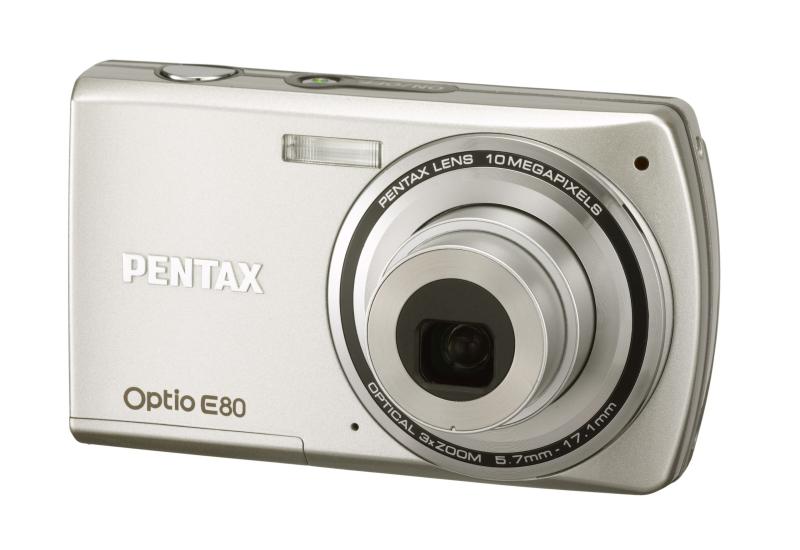 PENTAX デジタルカメラ Optio E80 1000万画素 光学3倍ズーム 単三電池仕様 OPTIOE80