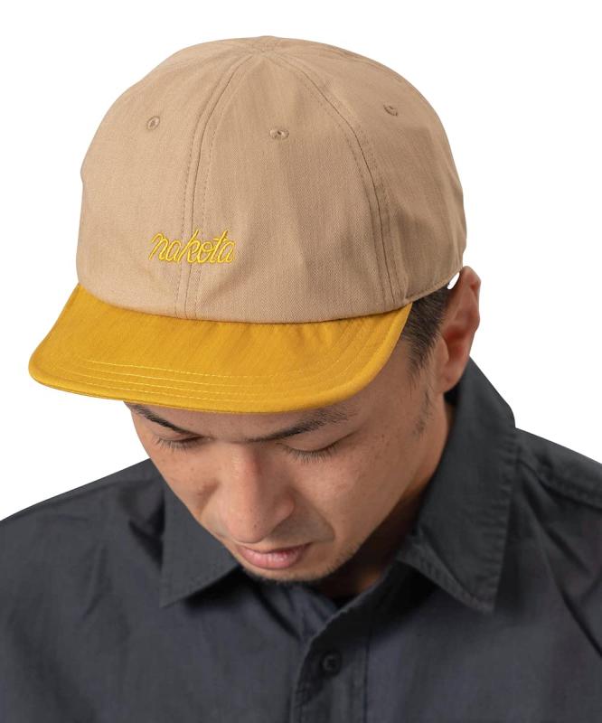 [ナコタ] COTTON 2TONE BASIC CAP ベースボールキャップ 帽子 コットン 大きいサイズ メンズ レディース 春 夏