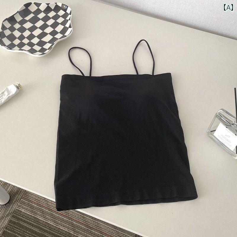 1806 シームレスストラップ 美 背中 胸 付 スチール リング なし 外 着 ギャル 一体 式 少女が 胸を 拭..