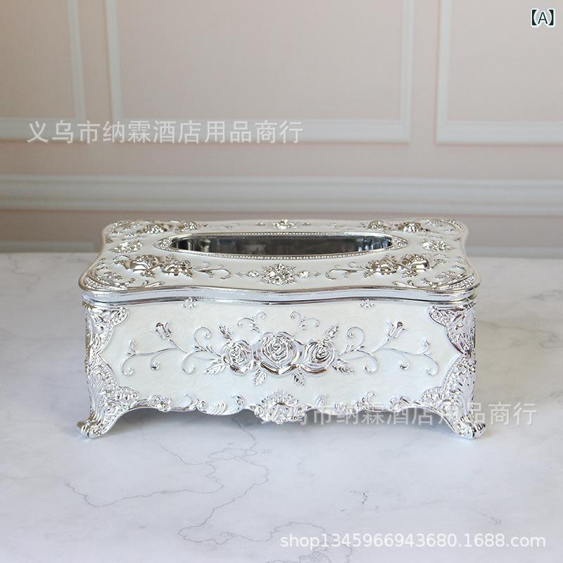 Sundries Box - ティッシュ 箱 ヨーロッパ 式 客間 創意 抽出 紙 北欧 ins 家庭 用紙 抽出 箱 ktv 茶 何 シンプルで かわいい 食事