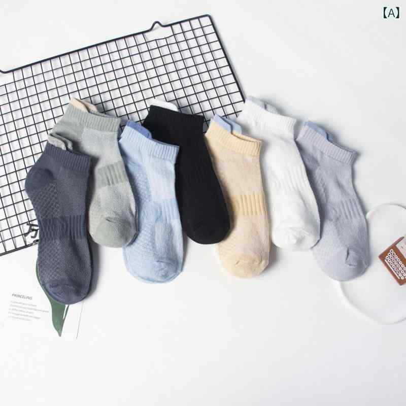 靴 下男 春 夏 男 靴下 ショート 筒 バスケットボール 運動 綿 靴下 露店 夜市 対外 貿易 ランニング ..