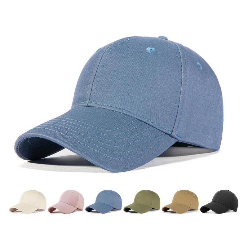 Rakuten - [WindTour] キャップ レディース 帽子 日焼け防止 キャップ uvカット 帽子 コットン100％ 56~59cm 無地 大きいサイズ 夏用 きゃっぷ 野球帽 シンプル サイズ調整 スポーツ/ゴルフ/自転車/釣り 春秋
