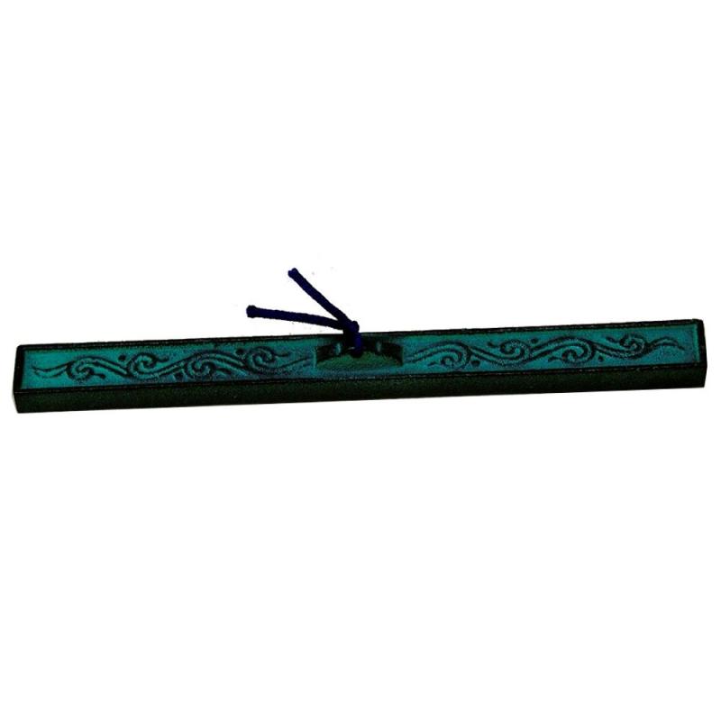 志昌堂 文鎮 唐草 青 I-398921cm×2cm×1cm重量:268g生産国:日本