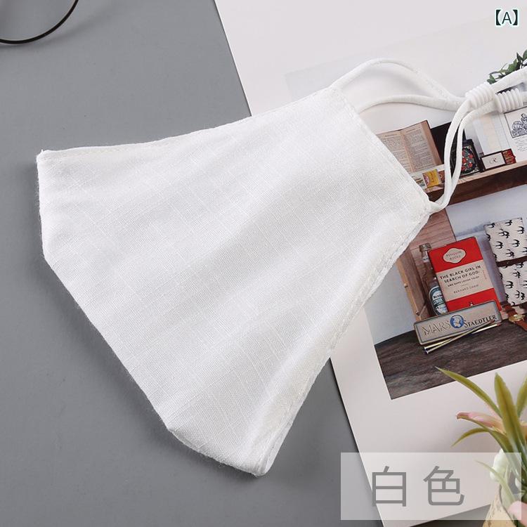 輸出 予田 マスク 春 夏秋新 商品 男女 拡大 版 防塵 日焼け 止め 調整 綿布 黒 薄 モデル 立体(x2)