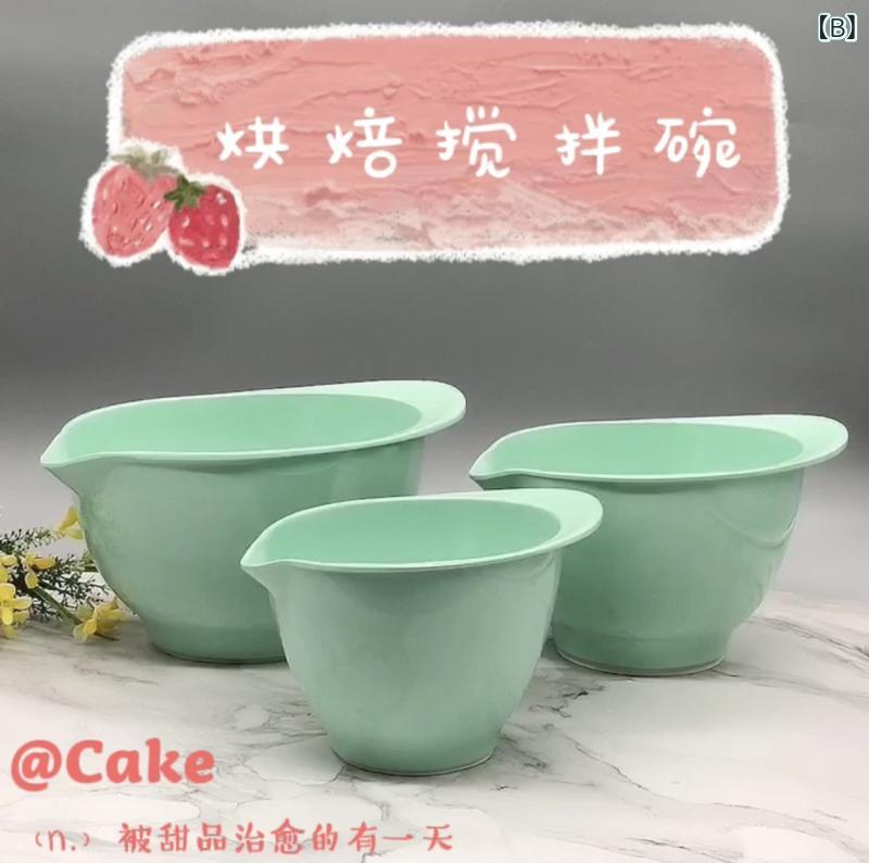 焙 煎 撹拌 碗の 輸出は ヨーロッパの 尖った 口から 攪拌 碗の メラミンを ドレナ...