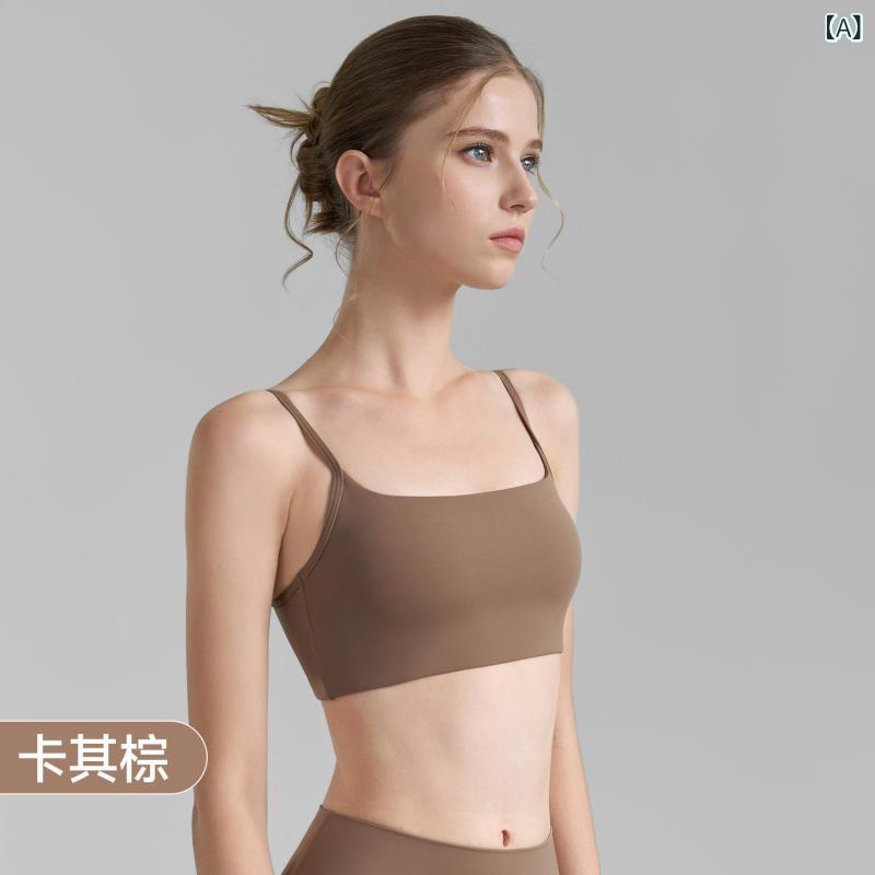 2026 年 セクシーな キャミソールヨガベスト 女性 用 ダブルショルダーストラップ ...