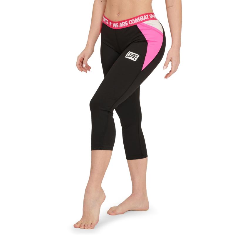 [Leone 1947] トレーニング カプリパンツ LOGO WACS W レディース