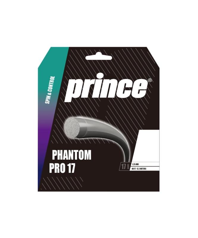 Prince(プリンス) 硬式テニス ガット 7JJ036 PHANTOM PRO 17 （ファントム プロ17） グラファイト