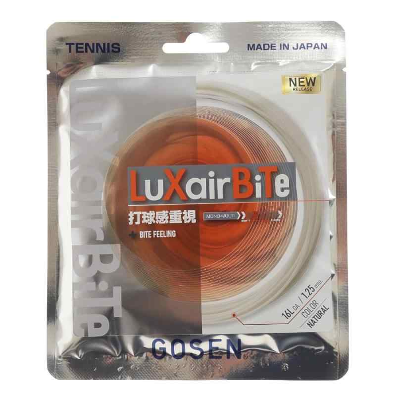 ゴーセン(Gosen) テニス ガット LuXairBiTe 16/16L ラクシアバイト 16/16L 約12m