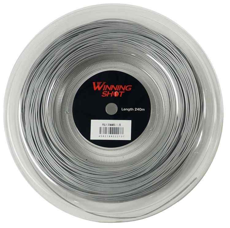WINNING SHOT (ウィニングショット) ポリジナモス (POLY DINAMOS) 240mロールガット 硬式テニス ストリング
