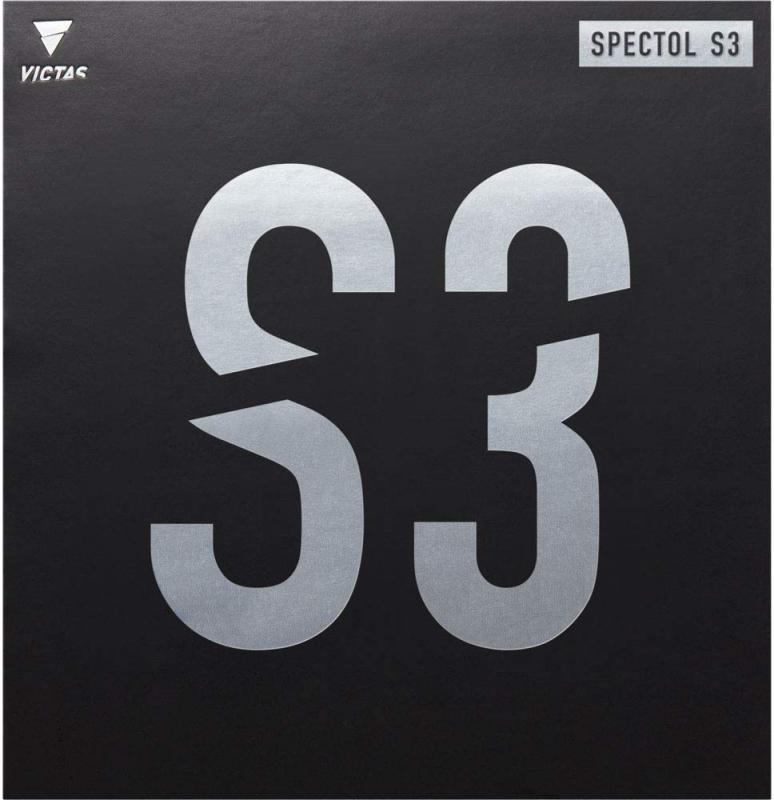 ヴィクタス(VICTAS) 卓球 ラバー スペクトル S3 SPECTOL スピード系テンション表ソフト レッド/ブラック/ブルー 210030