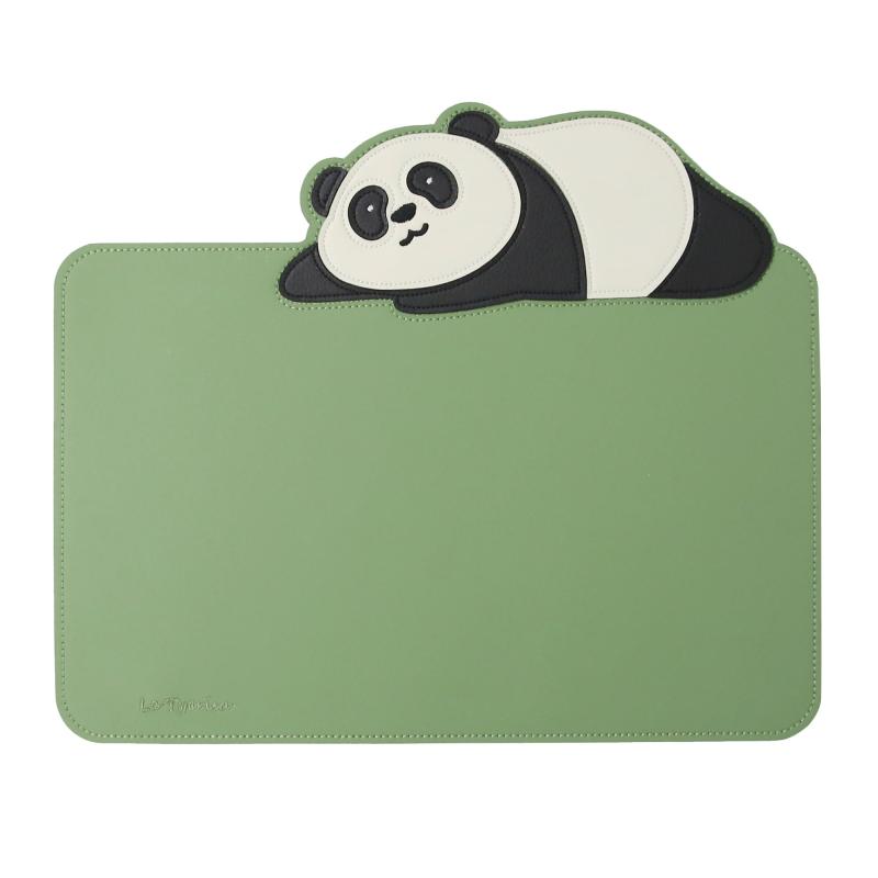 [Rose Halcyon]マウスパッド PUレザー オフィス 防水 滑り止め 耐久性が良い 動物 可愛い