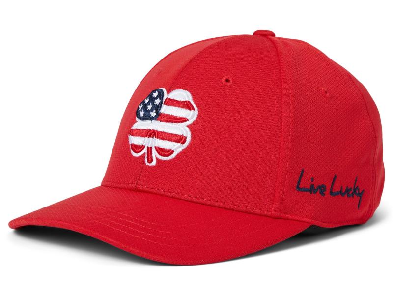 [Black Clover] キャップ Vertex USA/RED