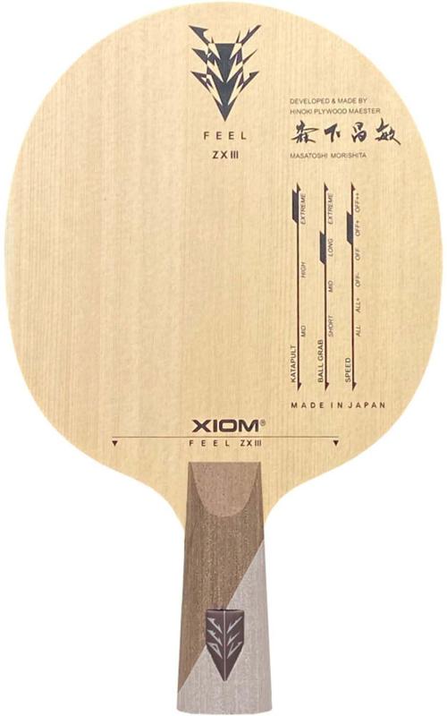 Table Tennis - エクシオン(XIOM) 卓球 ラケット フィールZX III CP 中国式ペンホルダー(CP) J.T.T.A(日本卓球協会) 21707