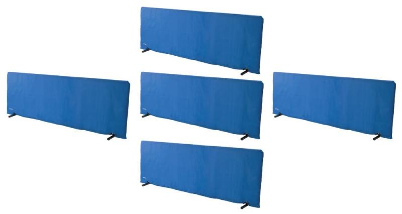 UNIX(ユニックス) 卓球用フロア仕切りフェンス(75×200cm・5枚セット) NX28-41SE