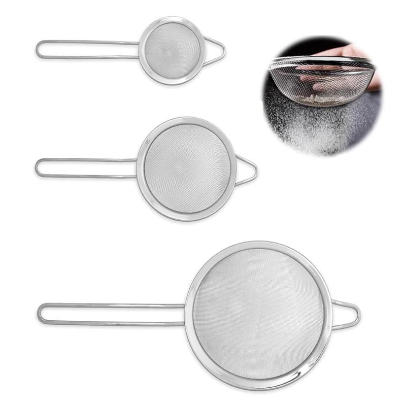 3個セット 粉ふるい こし器 細かい�