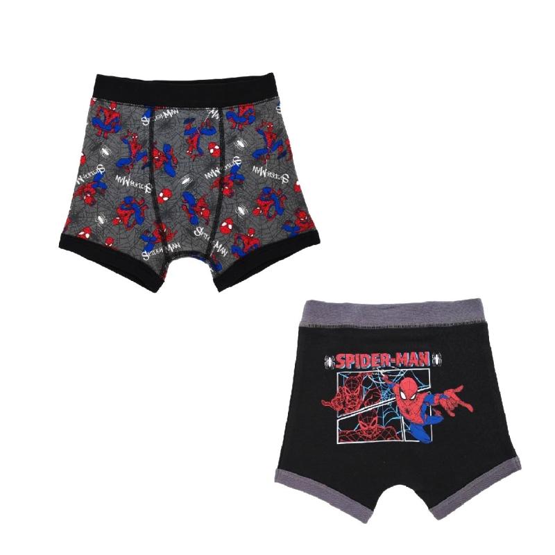 Takihyo Boxer Shorts MARVEL Spiderman Boys' Boxer Shorts 2-Pack 100% Cotton Underwear Pants Boys'