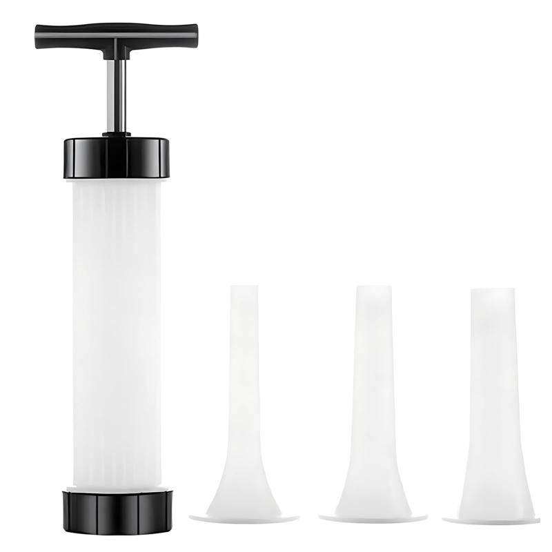 手動ソーセージメーカー ソーセージマシン 肉充填 お手入れが簡単 家庭用 手つくり 自家製ソーセージを..