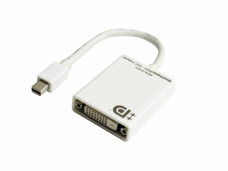 Rakuten - ミヨシMCO miniDisplayPort-DVI-D変換アダプタ ホワイト DPC-DV01/WH
