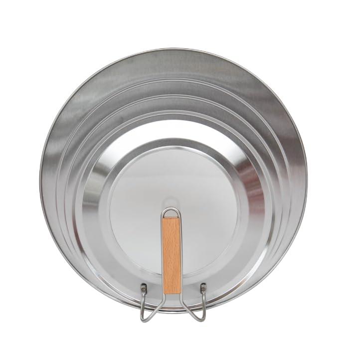 Pot Lids - 京都活具 丈夫で中身が見えるステンレスフライパンカバー24～30cm 日本製