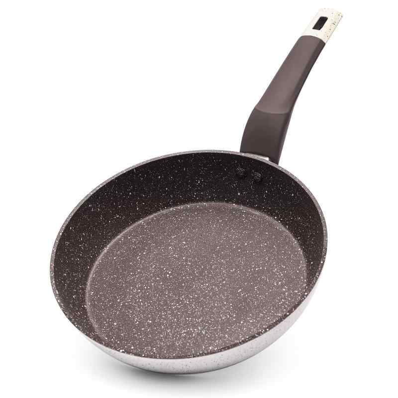 VIVIDCOOKWARE フライパン 24cm 浅型 アルミ製 軽量 IH ガス対応 ノンスティック くっつきにくい 均一加熱 お手入れ簡単 焼く 炒める キッチン用品