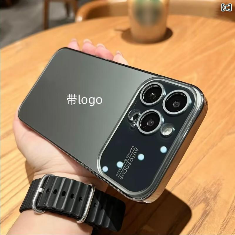 iPhone 17 用 ケース、大きな 窓 付き 保護 フィルム、 Apple 16 Promax 用 耐 衝撃 AG マット ハード 保護 ケース 15