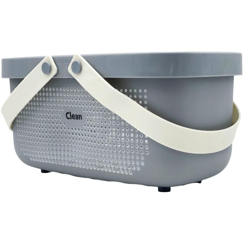 FJmark カゴ プラスチック バスケット