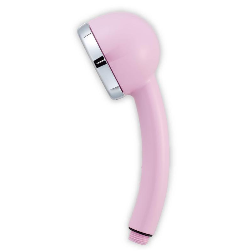 （販売中止)【amane スタンダード 単品 】水 美容 シャワーヘッド 高水圧 マイクロナノバブル 炭酸シャワー 節水 塩素除去 取付簡単 日本製（ソフトピンク）