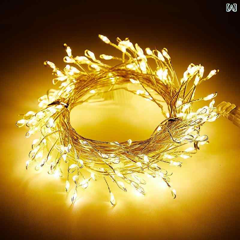 クロス ボーダー led 爆竹 ライト 銅 線 ライトストリングブラックムカデ 足 屋 内外 祭り 庭 飾り ライトクリスマスイルミネーションORIGIN: 臨海、浙江省輸入するかどうか: いいえ認証する: なし入力電圧: 3V特許はありますか？: いいえ商品番号: 爆竹ライト注文番号: 爆竹ライトLEDランプビーズの数: 200LEDチップのブランド: PUSNサイズ: 0603光束: 5調光可能ですか？: いいえブランド: ZY色温度: 3000使用シーン: 幅広い用途シェル材質: 銅線ライトの色: 銀線の暖かい光,黒い線の暖かい光,緑のラインの暖かい光,銀糸の色,銀線の白い光,黒ラインの色,黒い線白い光,4.5V3.6W電源プラグ、リモコン付き（オス・メス接続）,銀線の赤い光,銀線の緑色の光,シルバーラインブルーレイ,銀糸ピンクライト,銀の糸紫色の光パワー: 3.1m灯-USBリモコン8機能モデル,3.1m灯防水電池ボックスリモコン8機能モデル,3.1m灯ソーラーモデル,3.1m灯ソーラーモデル（リモコン付き）,3.1m ライト - 3 セル、フラッシュ電池ボックス付き,6.2m灯-USBリモコン8機能モデル,6.2m灯防水電池ボックスリモコン8機能モデル,6.2m灯ソーラーモデル（リモコン付き）,6.2m ライト - 3 セル、フラッシュ電池ボックス付き,2m ライト - 3 セル、フラッシュ電池ボックス付き,2m灯-USBリモコン8機能モデル,2m灯防水電池ボックスリモコン8機能モデル,2m灯ソーラーモデル,9.3m灯防水電池ボックスリモコン8機能モデル,9.3m灯ソーラーモデル（リモコン付き）,9.3m灯-USBリモコン8機能モデル,他の長さをカスタマイズするには、カスタマーサービスにお問い合わせください,ライト 30.1m 個 (8 機能リモコンプラグを含む),9.3m灯ソーラーUSB両用モデル（リモコン付き）,6.2m灯ソーラーUSB両用モデル（リモコン付き）モデル: 爆竹ライト重さ: 500力率: 12W使用範囲: 休日の装飾特別なサービス: 大量割引主な下流プラットフォーム: ebay,アマゾン,wish,AliExpress主な販売エリア: ヨーロッパ,南アメリカ,北アメリカライセンス取得可能なプライベートブランドがある: はい国境を越えた輸出に独占的に供給されるかどうか: はいスイッチの種類: マニュアル電源モード: プラグイン一般納税者ですか？: はいタイプ: 銅線ランプモデリング: 漫画