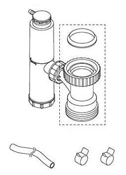 乐天商城 - ［TOTO］先止め式電気温水器用密閉式排水ホッパーRHE98H-50N (N)