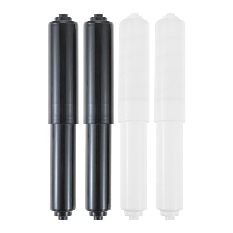 Mgoodoo トイレットペーパーホルダー 芯棒 ホルダー替え芯 紙巻器芯棒 トイレットペーパーホルダー用の替え芯 ホルダーローラー 伸縮可能 交換用 トイレットペーパー 芯付 4個セット [並行輸