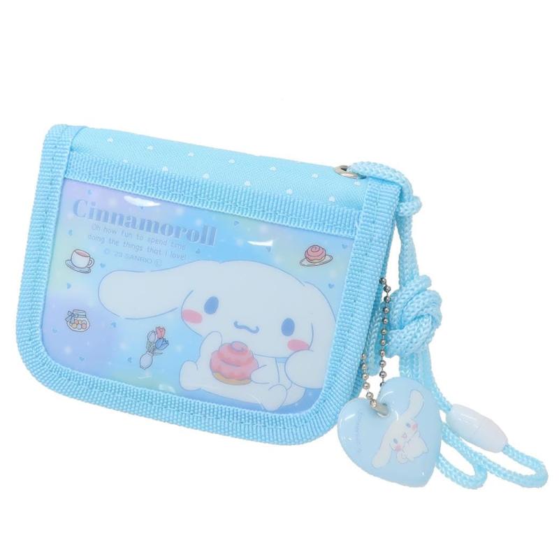 シナモロール[子供用財布]RFウォレット キッズラウンドウォレット/ブルー サンリオ