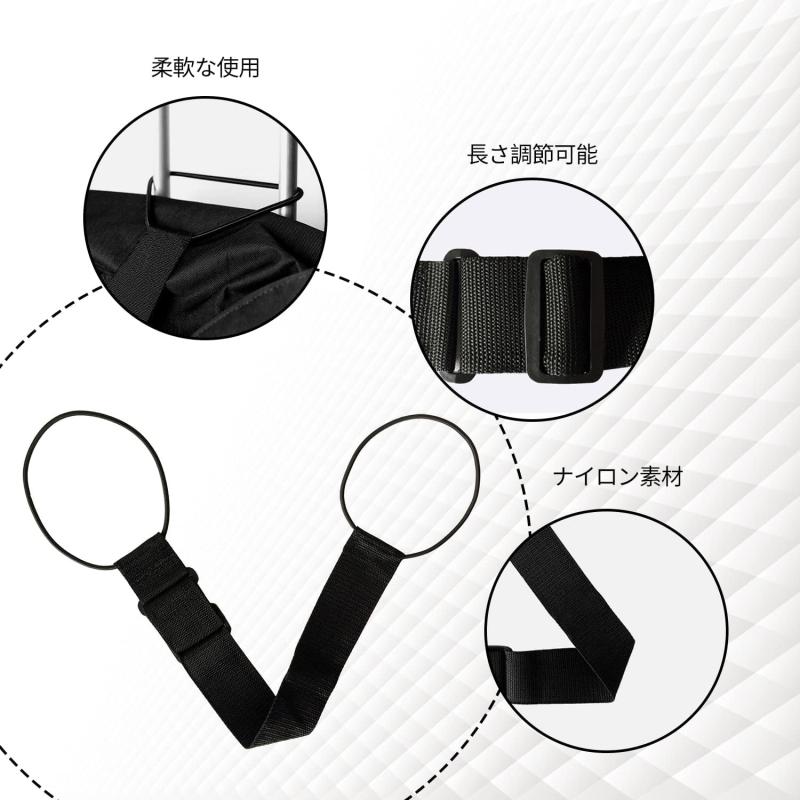 RICISUNG スーツケース【2個セット】バッグとめるベルト 固定ベルト 軽量 固定 調整可能 多用途工具 旅行便利グッズ 防止 出張 ずり落ち 防止 skylight-10666288 スカイライト サンプル画像3
