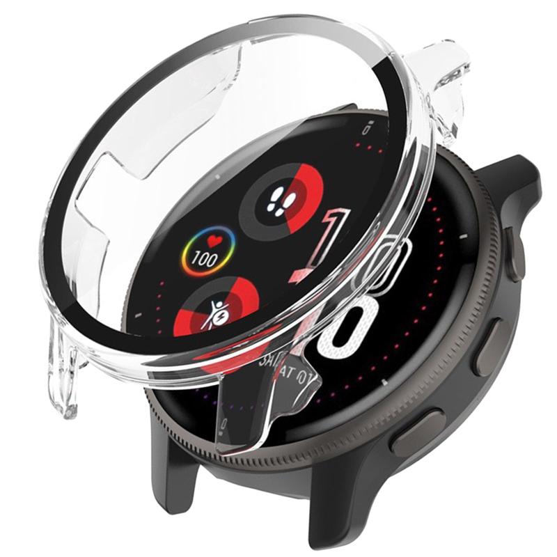 TOORQR For GARMIN Venu 3対応 ケース ガーミンVenu 3 トウォッチケース 強化ガラス 一体型 耐衝撃 PC素材超薄型 傷防止 全面保護 指紋防止 飛散防止 高感度 高透過率 venu 3 用 カバー 45mm