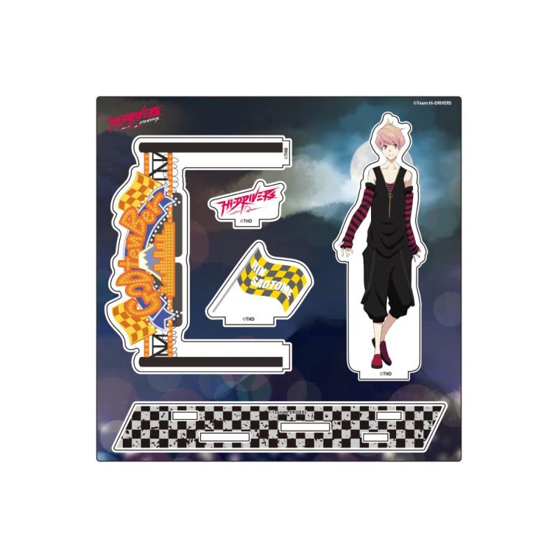 アルジャーノンプロダクト ハイドライバーズ ジオラマアクリルスタンド 早乙女麟 約W150×H150mm アクリル製
