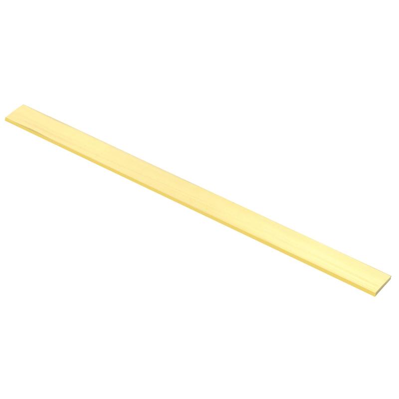 PATIKIL 真鍮棒 厚さ20mm 幅20mm 長さ0.3 m H59真鍮フラットバー クラフトメンテナンス電気建築装飾用 ソリッドフラットミルストック