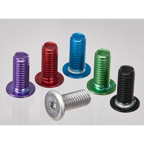 トラスコ中山(TRUSCO) ヘックスローブ超極低頭ねじ アルミ M5×12 10本入 B184-0512