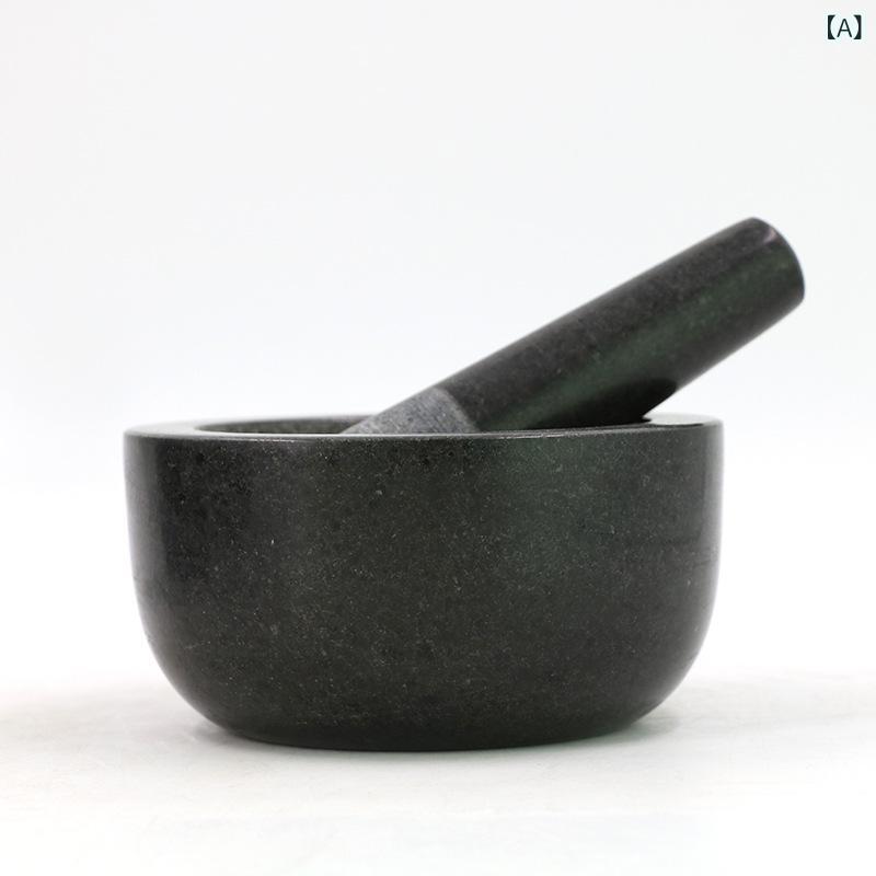 メーカー 卸売 石臼 レ トロ 花崗岩 キッチン 家庭 用 砕き 器 手動 にんにく 潰し 器 すり こぎ 器 にんにく 泥 器