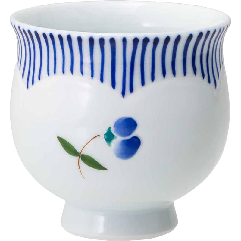 波佐見焼 松幸陶苑 姫湯呑 湯呑み 約125ml 風花