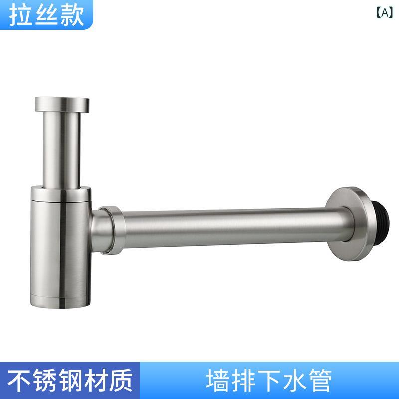 ステンレス 壁 式 横 排水 器 戻り 防止 洗面 器 洗面 器 汎用 バウンスコア 排水 管