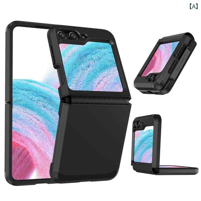 韓国 サムスン Z flip 6 携帯 ケース SGP 鎧 ヒンジ 一体 衝突 色 Z flip 5 / 4 保護 カバーを 適用