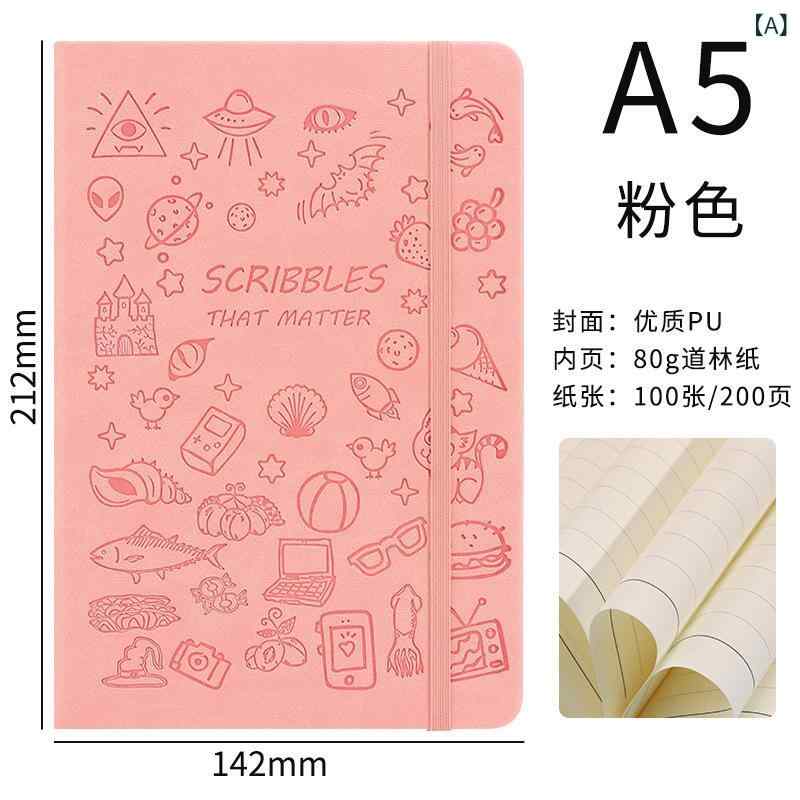 Amazon Tuya A 6 かわいい ハンドブック 日記 学生 ノートブック 卸売 漫画 ストラップメモ 帳