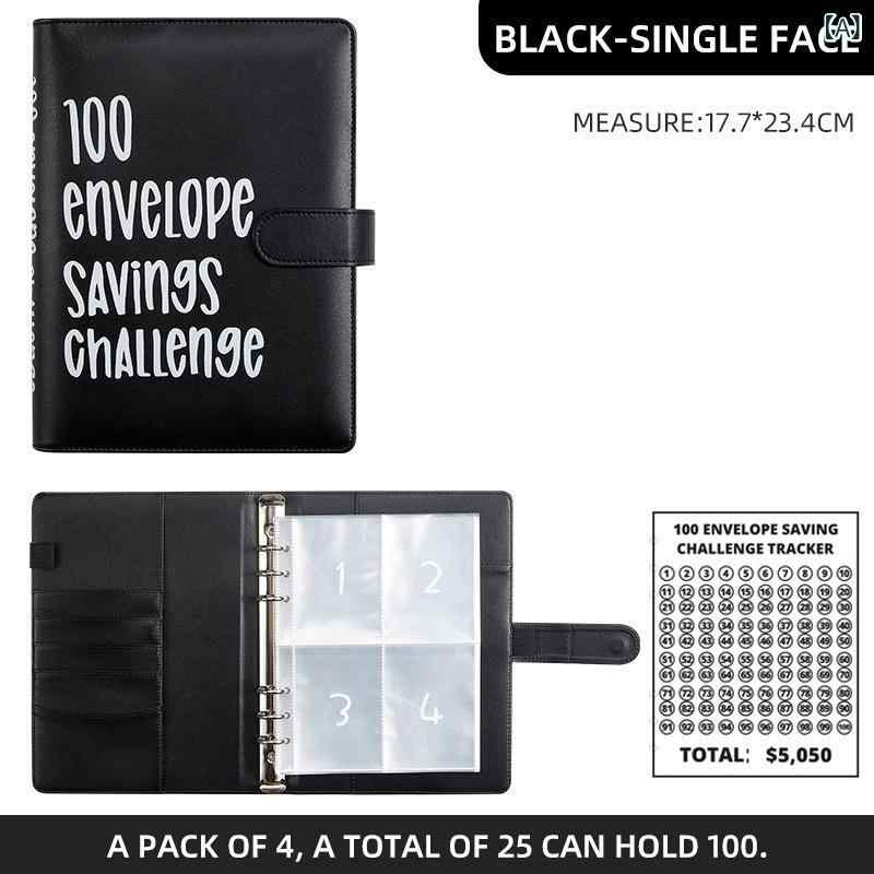 マカロン 100 日 カップル チャレンジ 手帳 現金 貯蓄 予算 リング ノート クリエイティブ 手帳