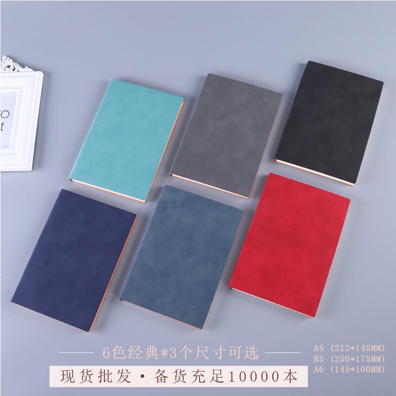 A 5 ビジネス オフィス ノート b 5 羊 巴 皮 軟皮 セット メモ 帳 a 6 手帳 印刷 ロゴ