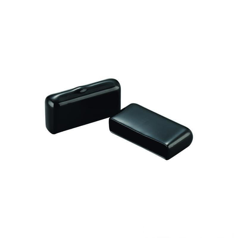 Rakuten - IWATA 保護キャップ フラットバー用 （100個入） 黒 HLDPF6X50-B