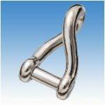 水本 ステンレス 沈みヒネリシャックル 呼び12mm B-1722●ねじ径：W1/2●使用荷重(kN)：4.12●B(mm)：24●D(mm)：12●L(mm)：61●d(mm)：24