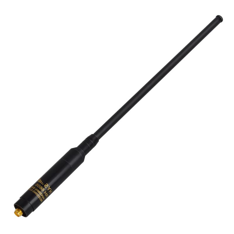 144/430MHz帯 アマチュア無線対応 ハンディロッドアンテナ SMAJ型 VHF/UHF 6段 伸縮可能 YAESU/KENWOOD/BAOFENG対応 FT-65/UV5R用